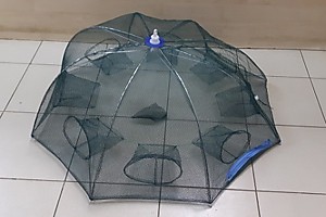Раколовка d 95 см h 30 см 9 входов (механизм типа зонт)