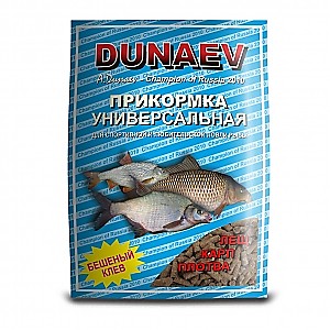 Прикормка Dunaev 0.9кг Универсальная в гранулах
