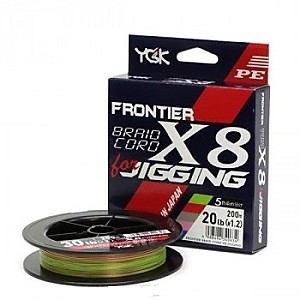 Плетеный шнур YGK Frontier Braid Cord X8 For Jigging