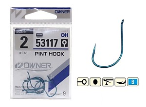 Крючки Owner/C'ultiva серии 53117 Pint Hook