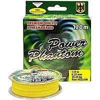 Шнур Power Phantom 4x 120м 0.12мм yellow