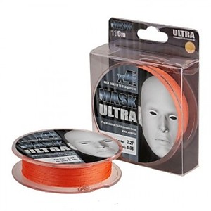 Шнур Mask Ultra X4 Orange 130м 0,10мм