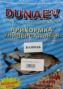 Прикормка Dunaev 0.9кг Ваниль