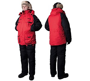 Костюм Alaskan New Polar M XXL красный/черный
