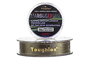 Леска Toughlon MARBLE 3D LINE (30 м 0.08 мм)