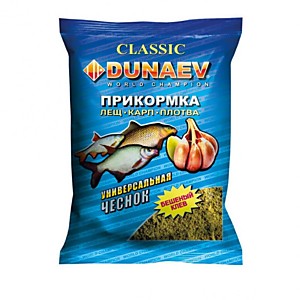 Прикормка "DUNAEV КЛАССИКА" 0.9кг Чеснок