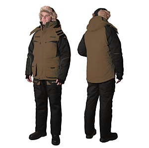 Костюм зимний NewPolarM хаки/черный XXL