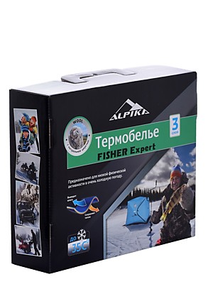 Термобелье комплект Alpika FISHER Expert (до-35C) р.42