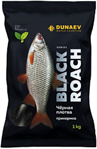 Прикормка DUNAEV Black Series 1кг ROACH Плотва