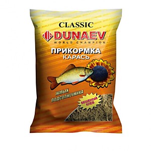 Прикормка "DUNAEV КЛАССИКА" 0.9кг Жмых Подсолнечника